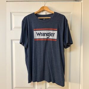 Wrangler Men's Navy Graphic Tee Size XL